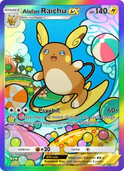 Alolan Raichu ex – Carta Pokémon TCG