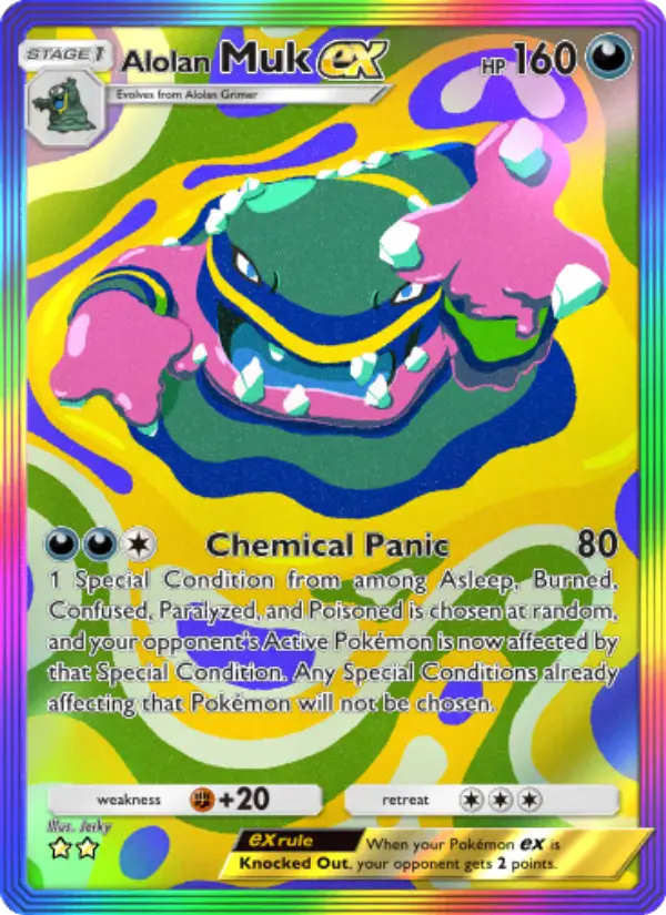 Alolan Muk ex – Pokémon TCG