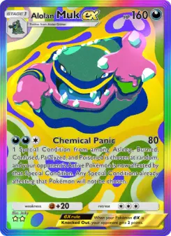 Alolan Muk ex – Carta Pokémon TCG