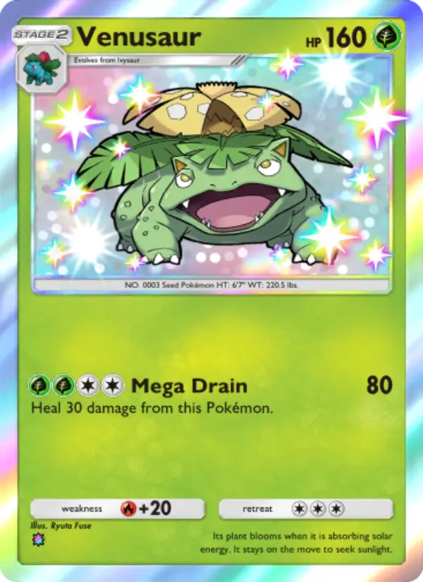 Venusaur – Pokémon TCG