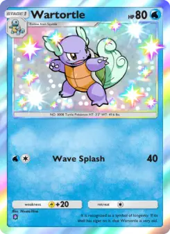 Wartortle – Carta Pokémon TCG
