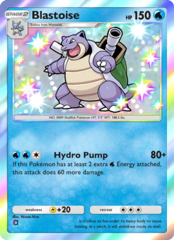 Blastoise – Pokémon TCG