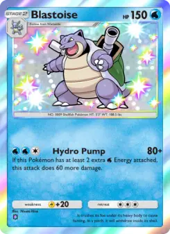 Blastoise – Carta Pokémon TCG