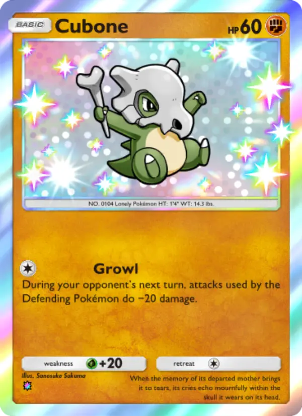 Cubone – Pokémon TCG