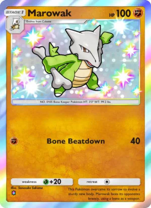 Marowak – Pokémon TCG