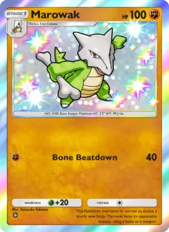 Marowak – Carta Pokémon TCG
