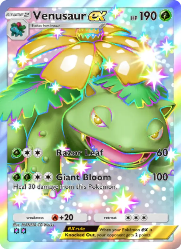 Venusaur ex – Pokémon TCG