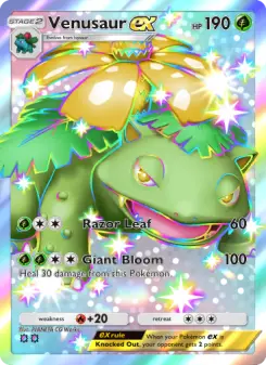Venusaur ex – Carta Pokémon TCG