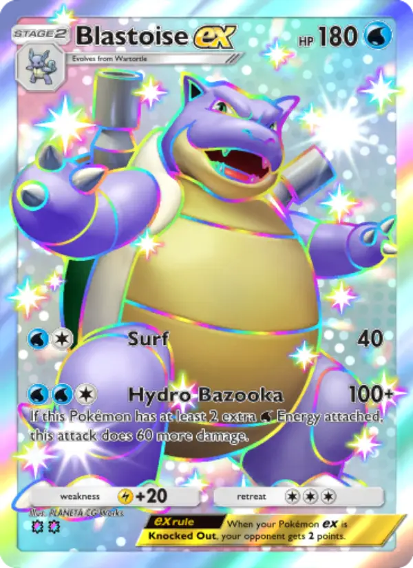 Blastoise ex – Pokémon TCG
