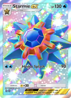 Starmie ex – Carta Pokémon TCG