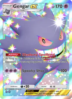Gengar ex – Carta Pokémon TCG