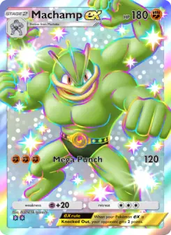 Machamp ex – Carta Pokémon TCG
