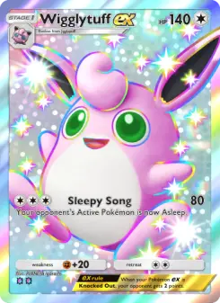 Wigglytuff ex – Carta Pokémon TCG