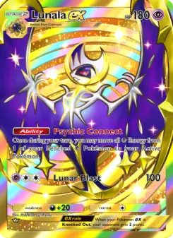 Lunala ex – Carta Pokémon TCG