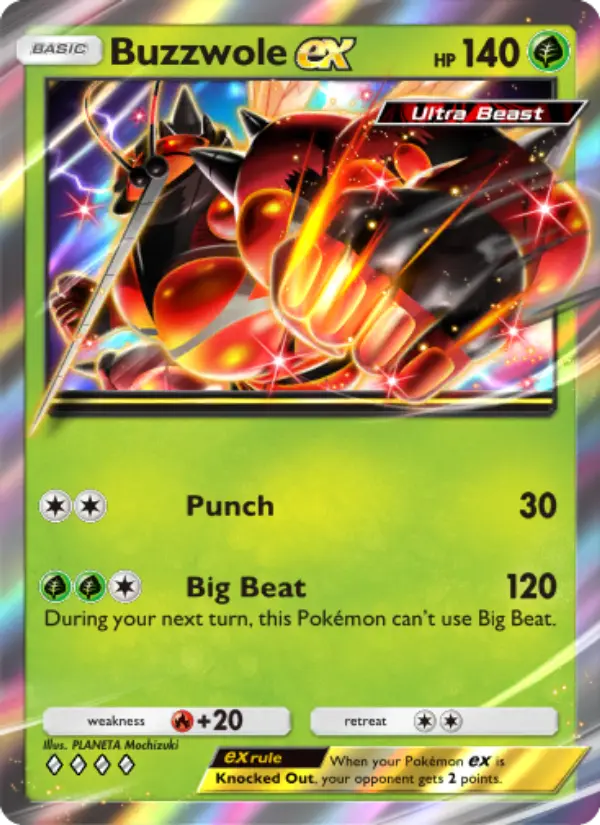 Buzzwole ex – Pokémon TCG