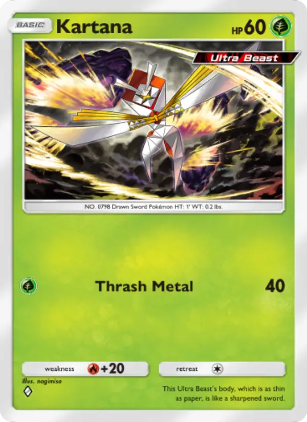 Kartana – Pokémon TCG