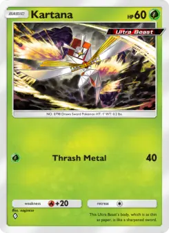 Kartana – Carta Pokémon TCG