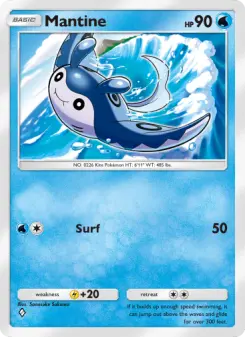 Mantine – Carta Pokémon TCG