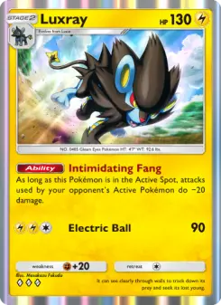 Luxray – Carta Pokémon TCG