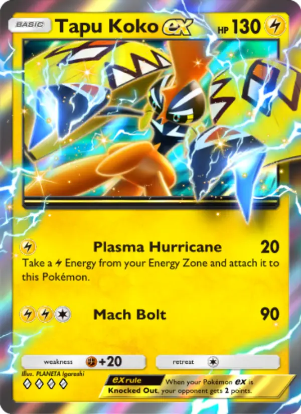 Tapu Koko ex – Pokémon TCG