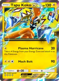 Tapu Koko ex – Carta Pokémon TCG