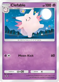 Clefable – Carta Pokémon TCG