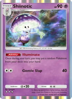Shiinotic – Carta Pokémon TCG