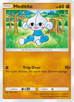 Meditite – Carta Pokémon TCG