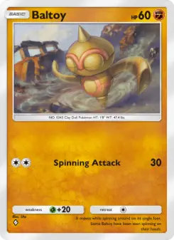 Baltoy – Carta Pokémon TCG