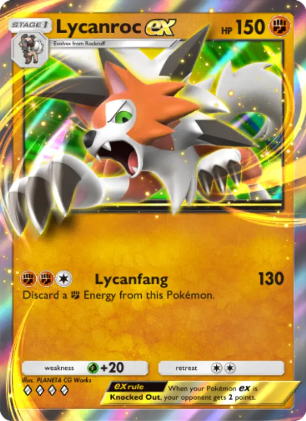 Lycanroc ex – Pokémon TCG