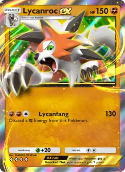 Lycanroc ex – Carta Pokémon TCG