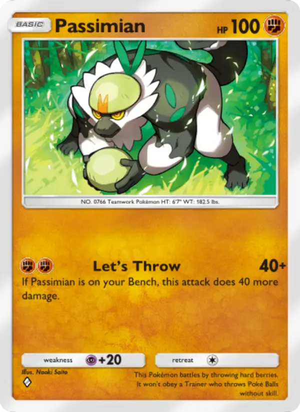 Passimian – Pokémon TCG