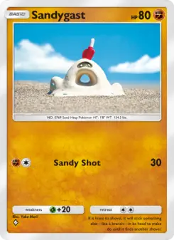 Sandygast – Carta Pokémon TCG