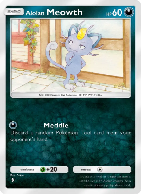Alolan Meowth – Pokémon TCG