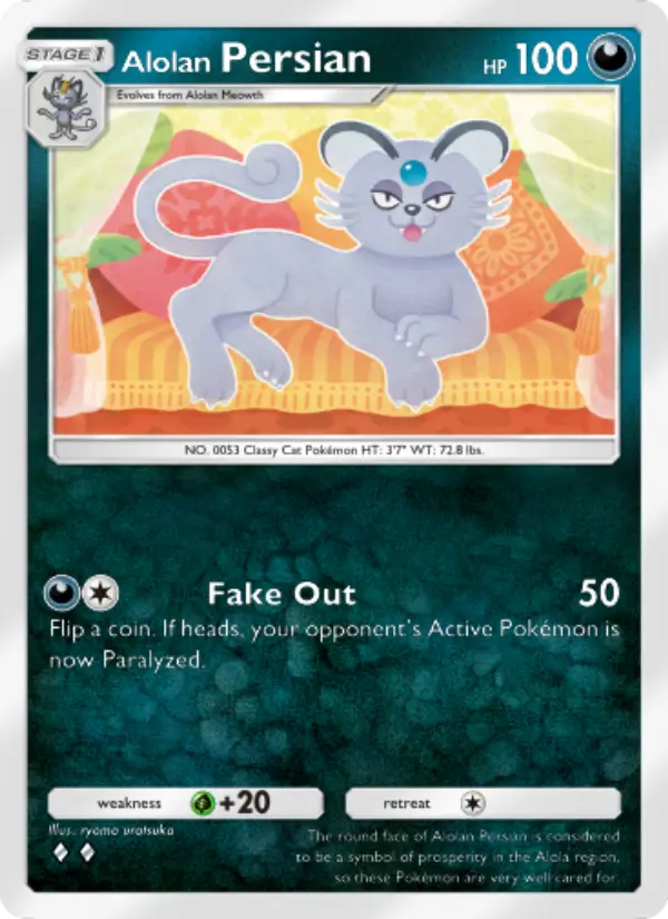 Alolan Persian – Pokémon TCG