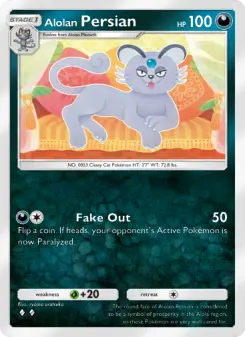 Alolan Persian – Carta Pokémon TCG