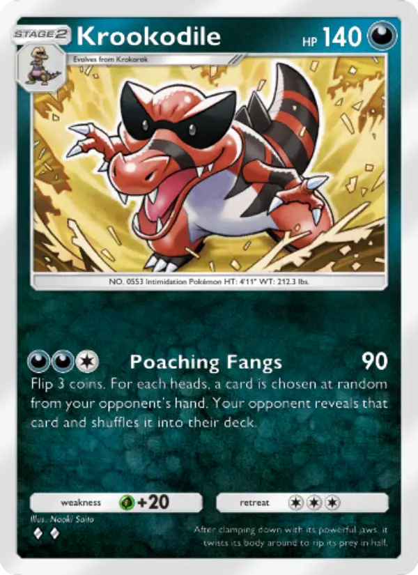 Krookodile – Pokémon TCG