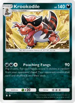 Krookodile – Carta Pokémon TCG