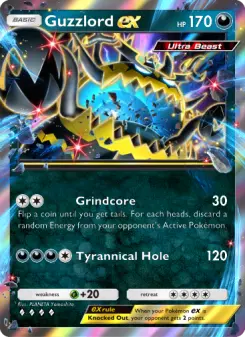 Guzzlord ex – Carta Pokémon TCG
