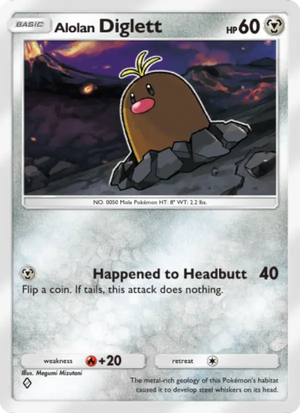 Alolan Diglett – Pokémon TCG