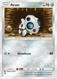 Aron – Carta Pokémon TCG