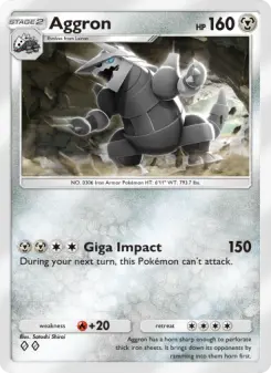 Aggron – Carta Pokémon TCG