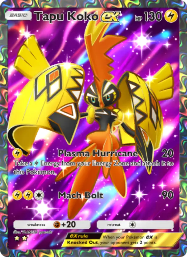 Tapu Koko ex – Pokémon TCG