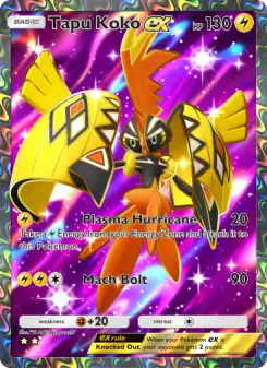 Tapu Koko ex – Carta Pokémon TCG