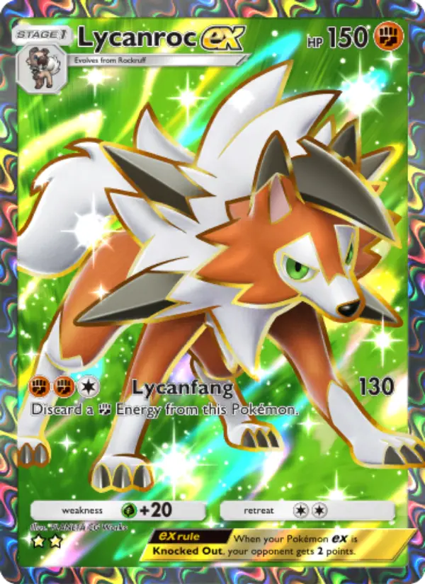 Lycanroc ex – Pokémon TCG