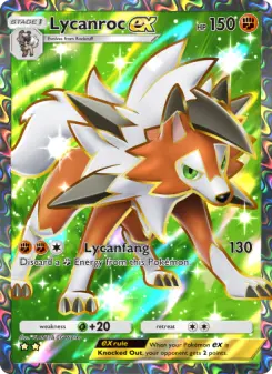 Lycanroc ex – Carta Pokémon TCG