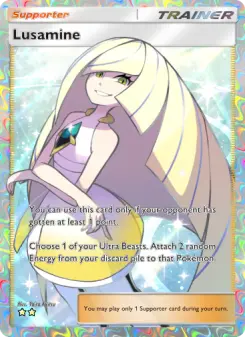 Lusamine – Carta Pokémon TCG