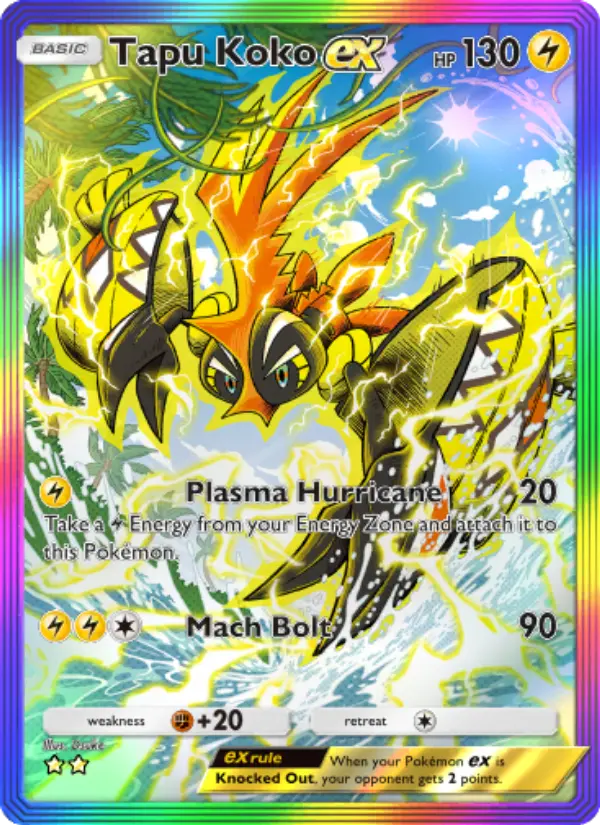 Tapu Koko ex – Pokémon TCG