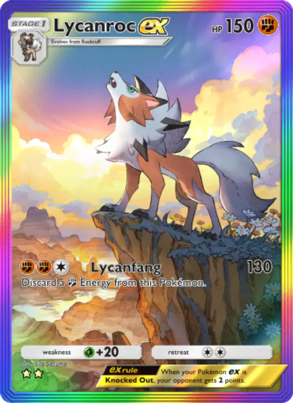 Lycanroc ex – Pokémon TCG