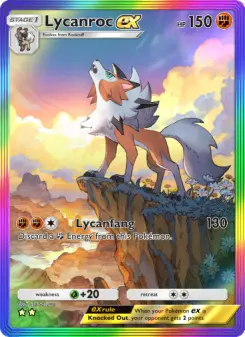 Lycanroc ex – Carta Pokémon TCG
